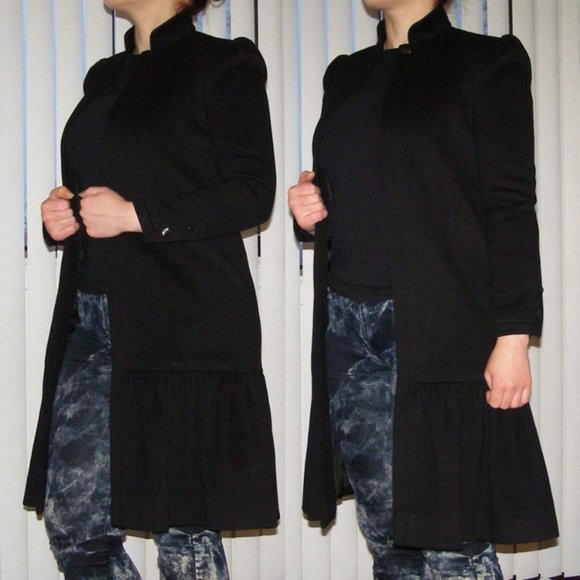 STUNNING Vintage VALENTINO Overcoat sz 6 Sml Wool - Picture 10 of 11